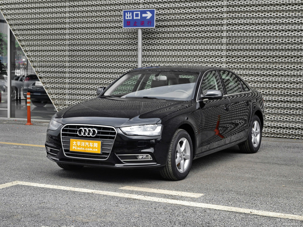 幻影黑奧迪A4L整車外觀外觀圖片