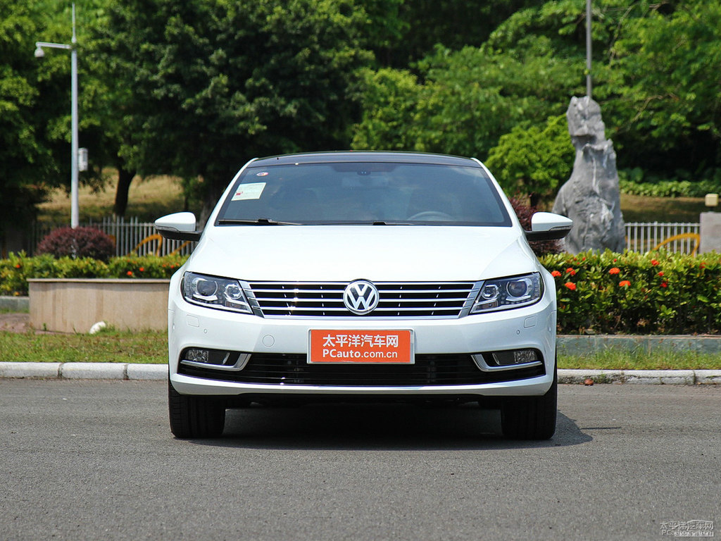 極地白大眾CC整車(chē)外觀外觀圖片