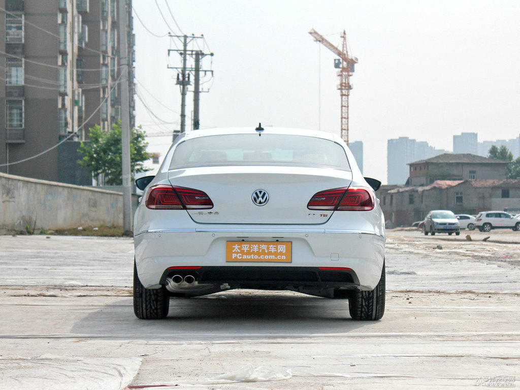 朱鷺白大眾CC整車外觀外觀圖片