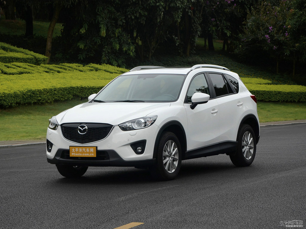 珠光白馬自達CX-5整車外觀外觀圖片