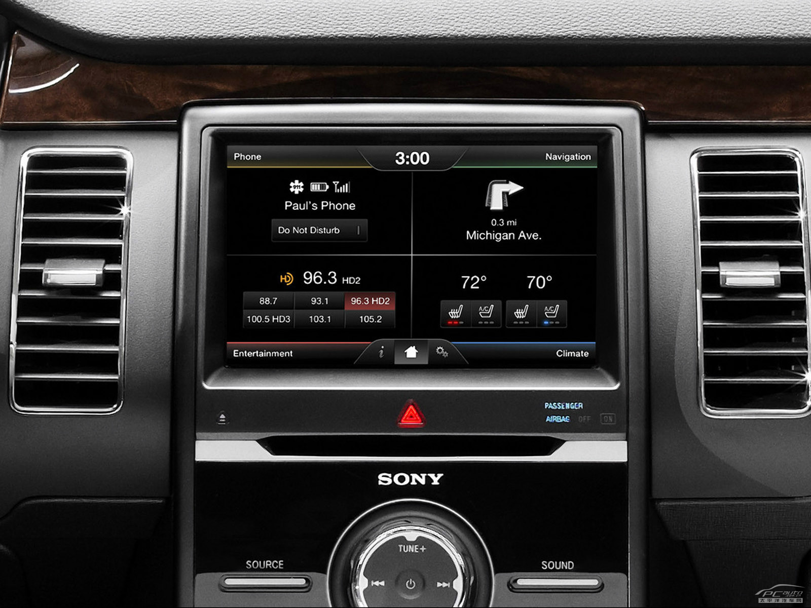 福特Flex內(nèi)飾高清大圖