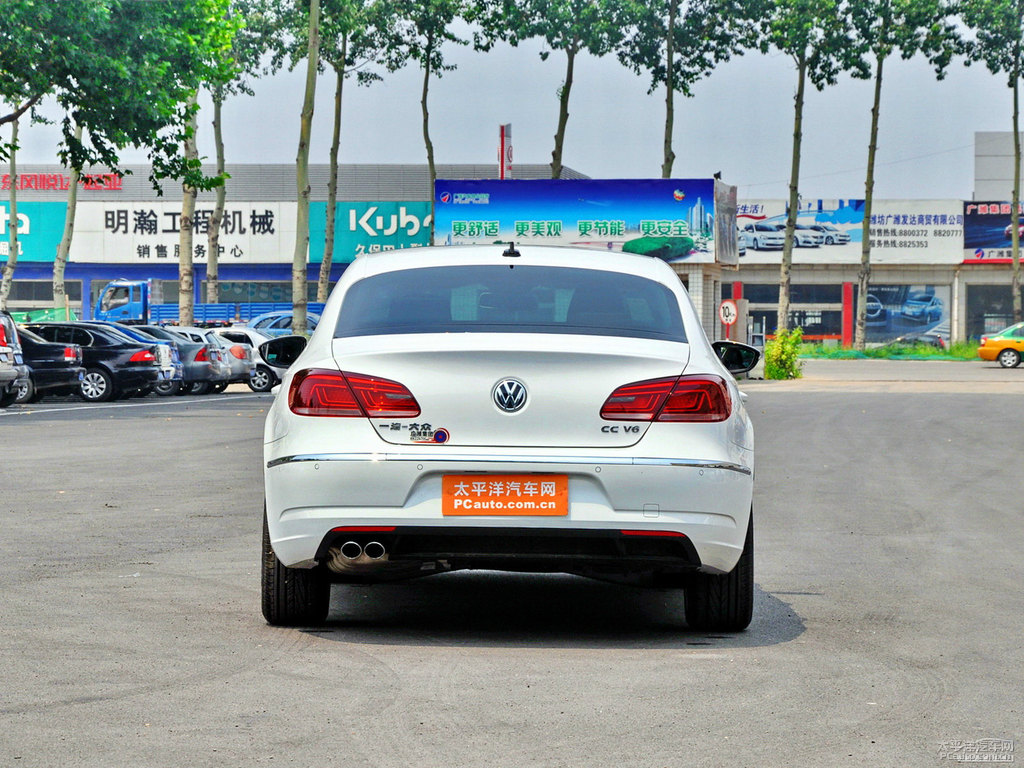 朱鷺白大眾CC整車外觀外觀圖片