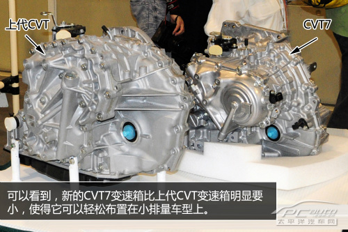技术不断进化 解析日产新一代CVT变速箱