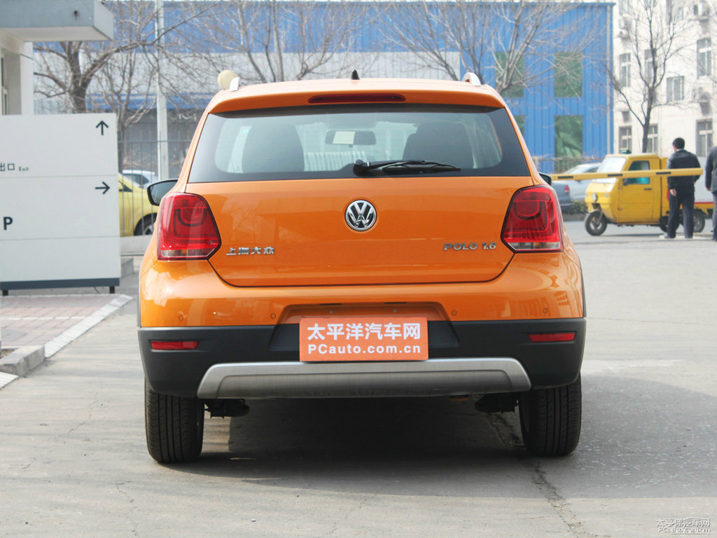 炫晶橙大眾Polo整車外觀外觀圖片