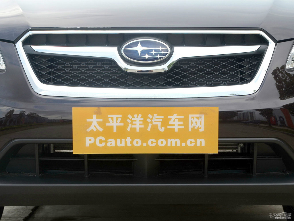 黑曜珍珠黑斯巴魯XV車頭外觀圖片