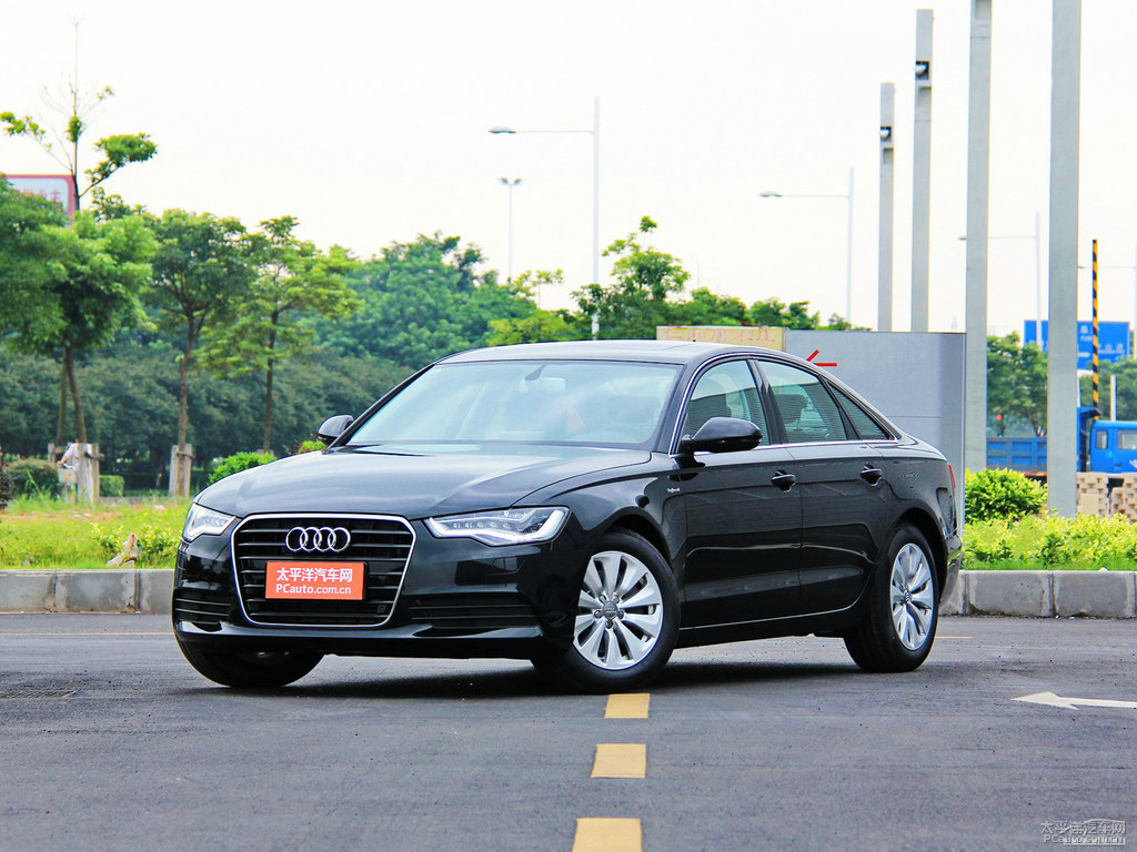 黑色奧迪A6(進(jìn)口)整車外觀外觀圖片