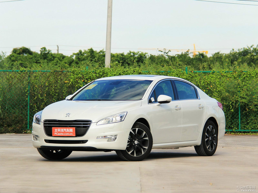 珠光白標(biāo)致508整車外觀外觀圖片