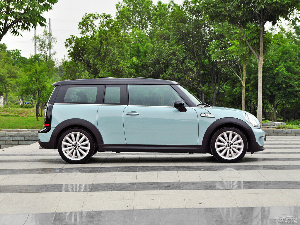 激光藍(lán)MINI CLUBMAN整車外觀外觀圖片