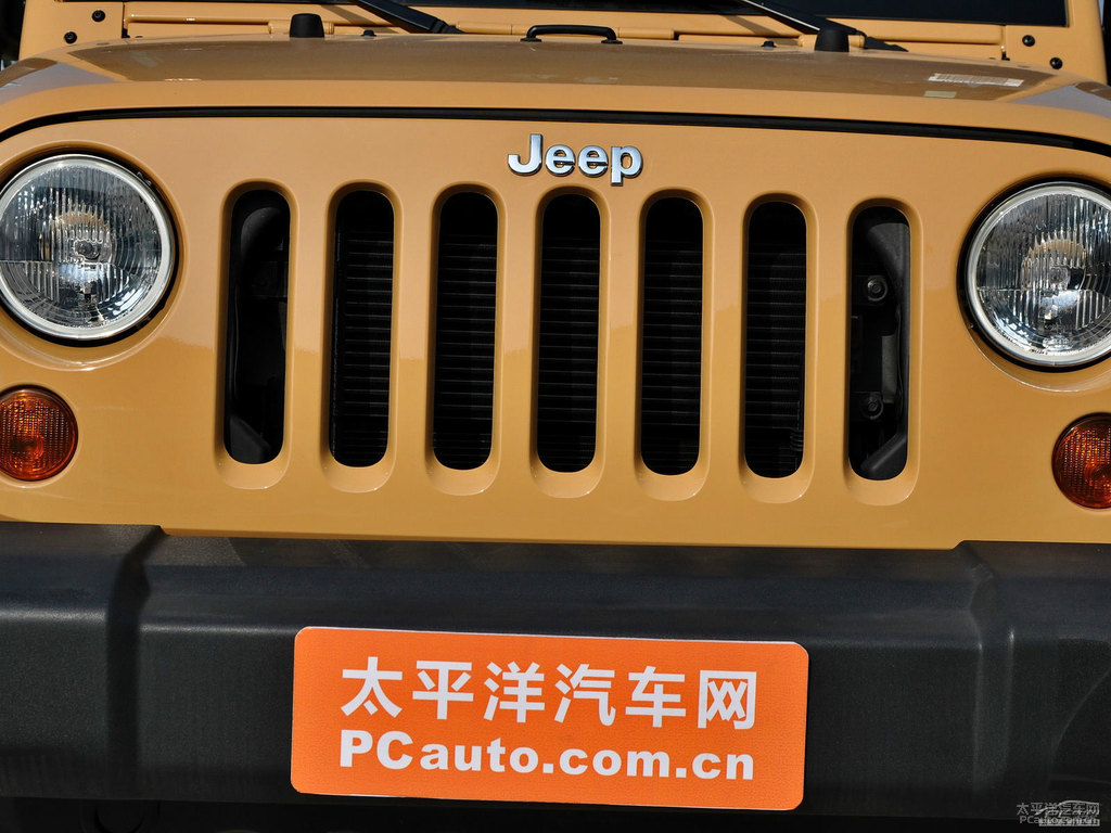 塔爾漠黃牧馬人車頭外觀圖片