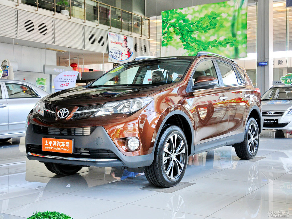 深棕云母色RAV4榮放整車外觀外觀圖片