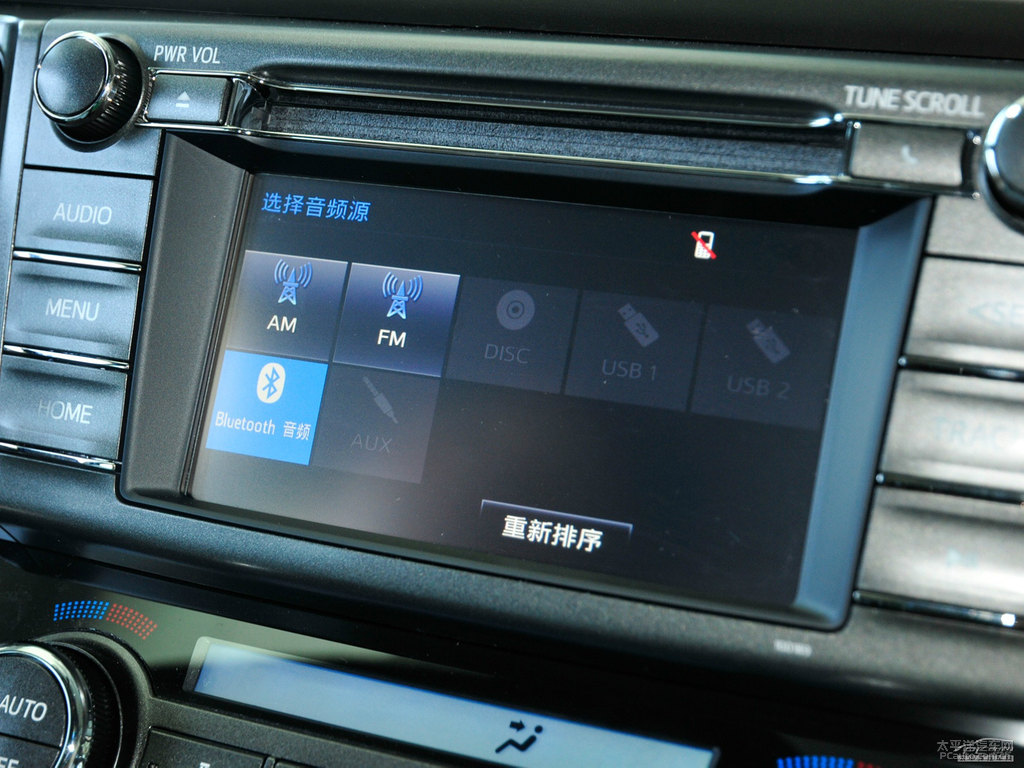 深棕云母色RAV4榮放中控內(nèi)飾圖片