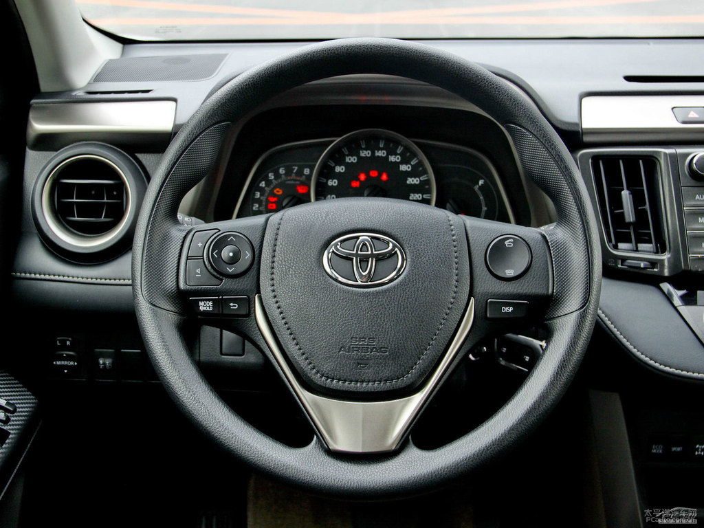 超級白RAV4榮放中控內(nèi)飾圖片