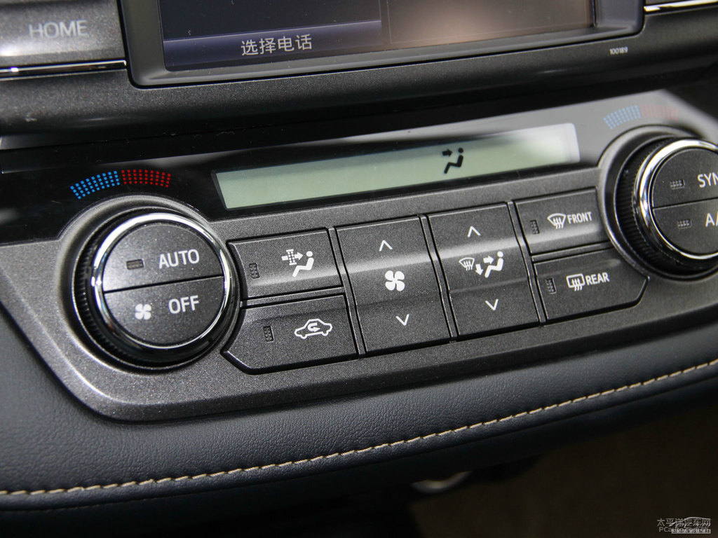 超級白RAV4榮放中控內(nèi)飾圖片