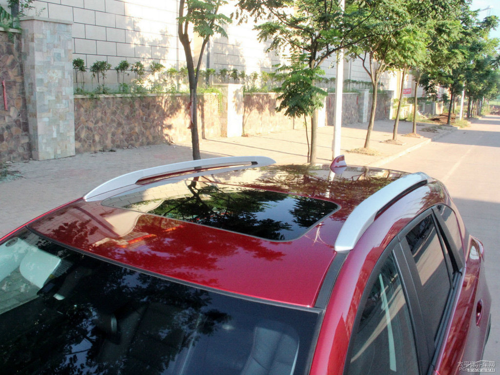 激情紅馬自達CX-5車身外觀圖片