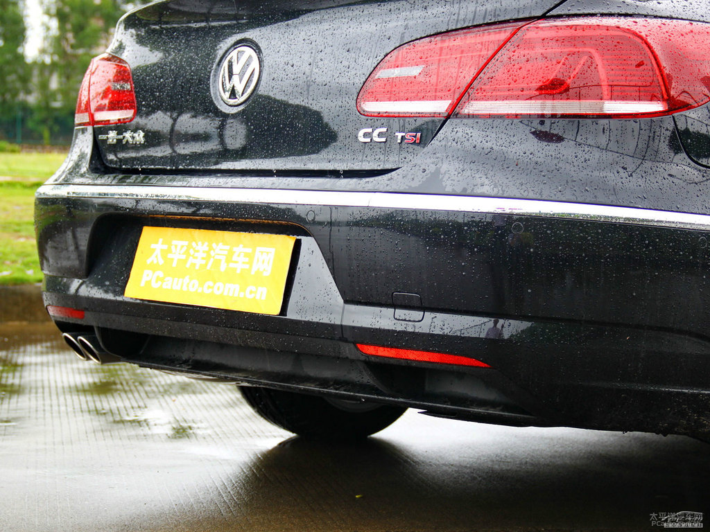 幻影黑大眾CC車(chē)尾外觀圖片