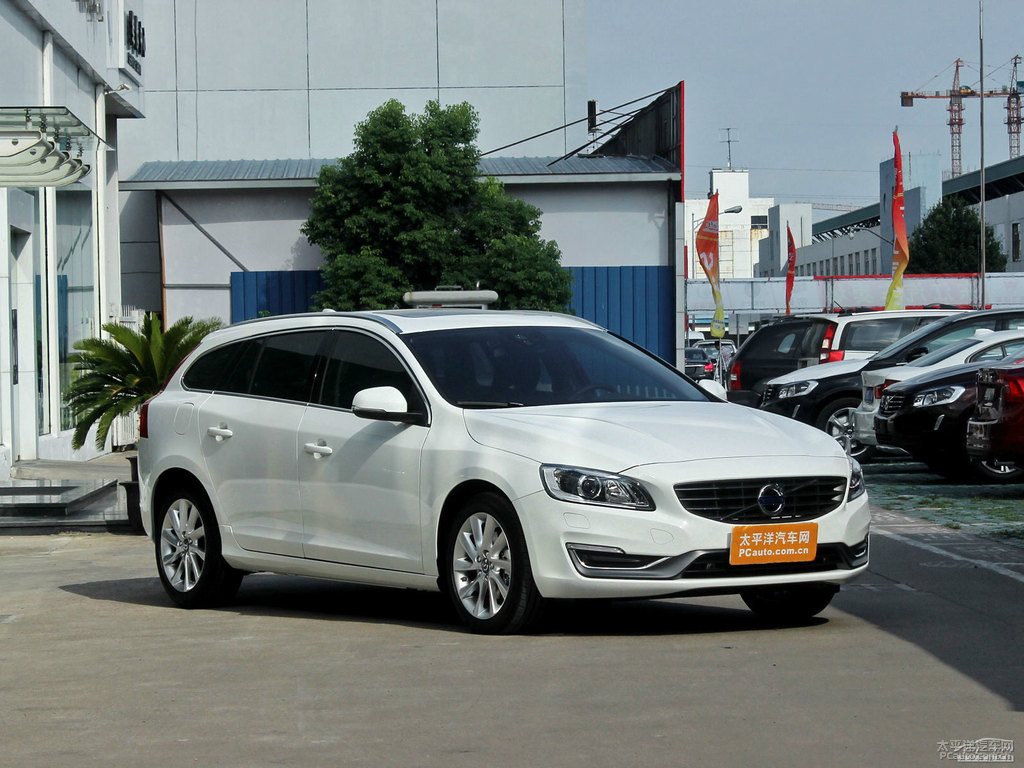 水晶白沃爾沃V60整車外觀外觀圖片