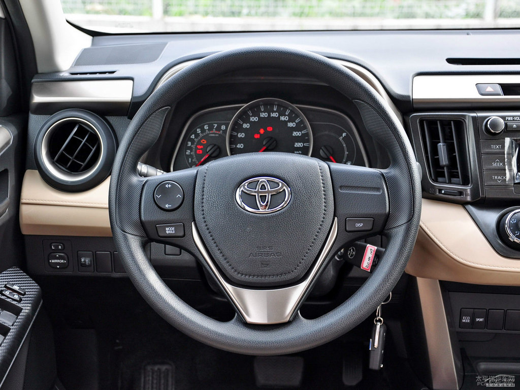超級白RAV4榮放中控內(nèi)飾圖片