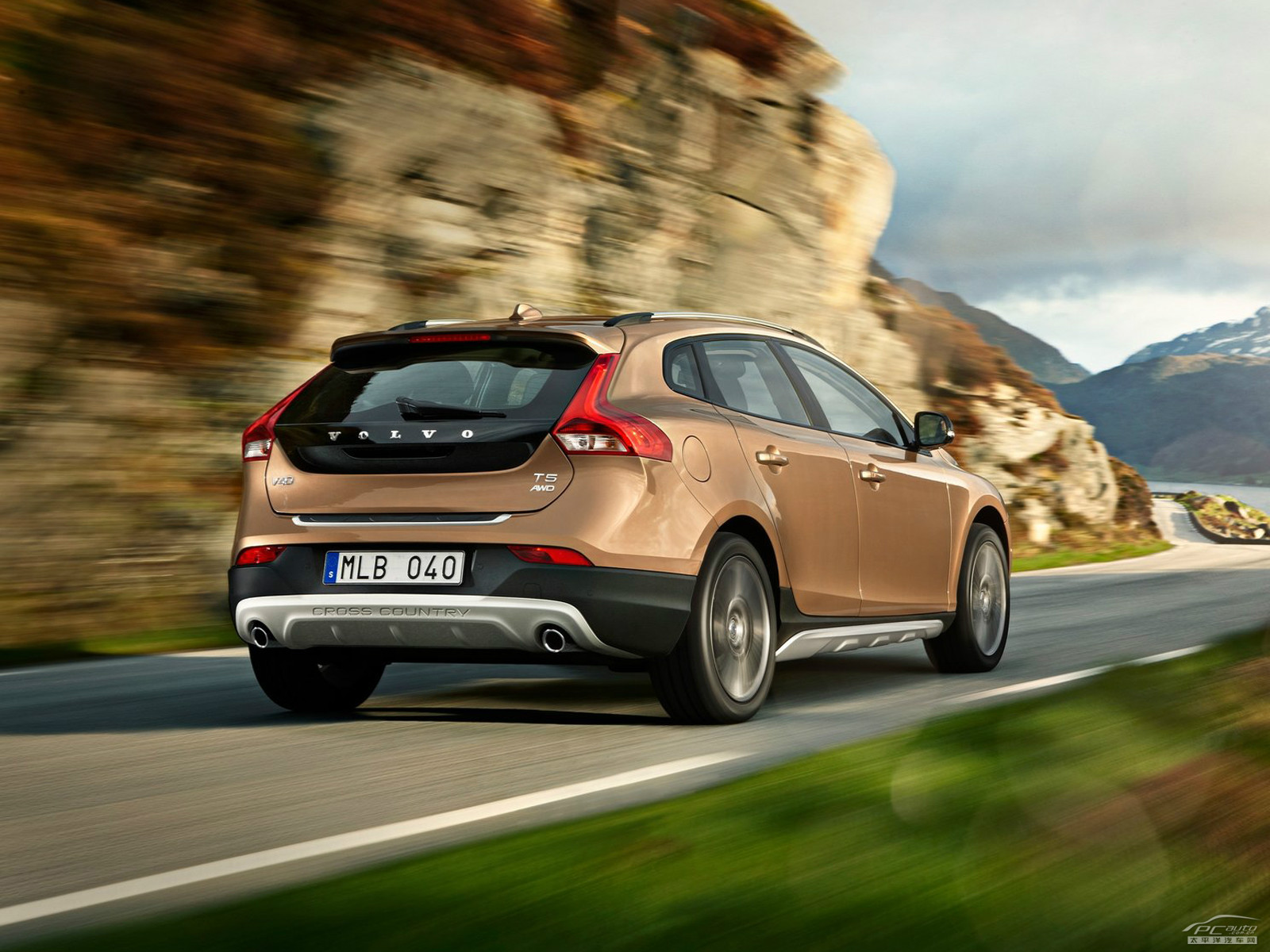 沃爾沃V40外觀高清大圖