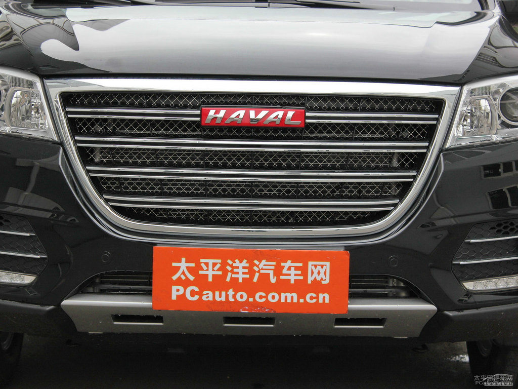 經(jīng)典黑哈弗H6車頭外觀圖片