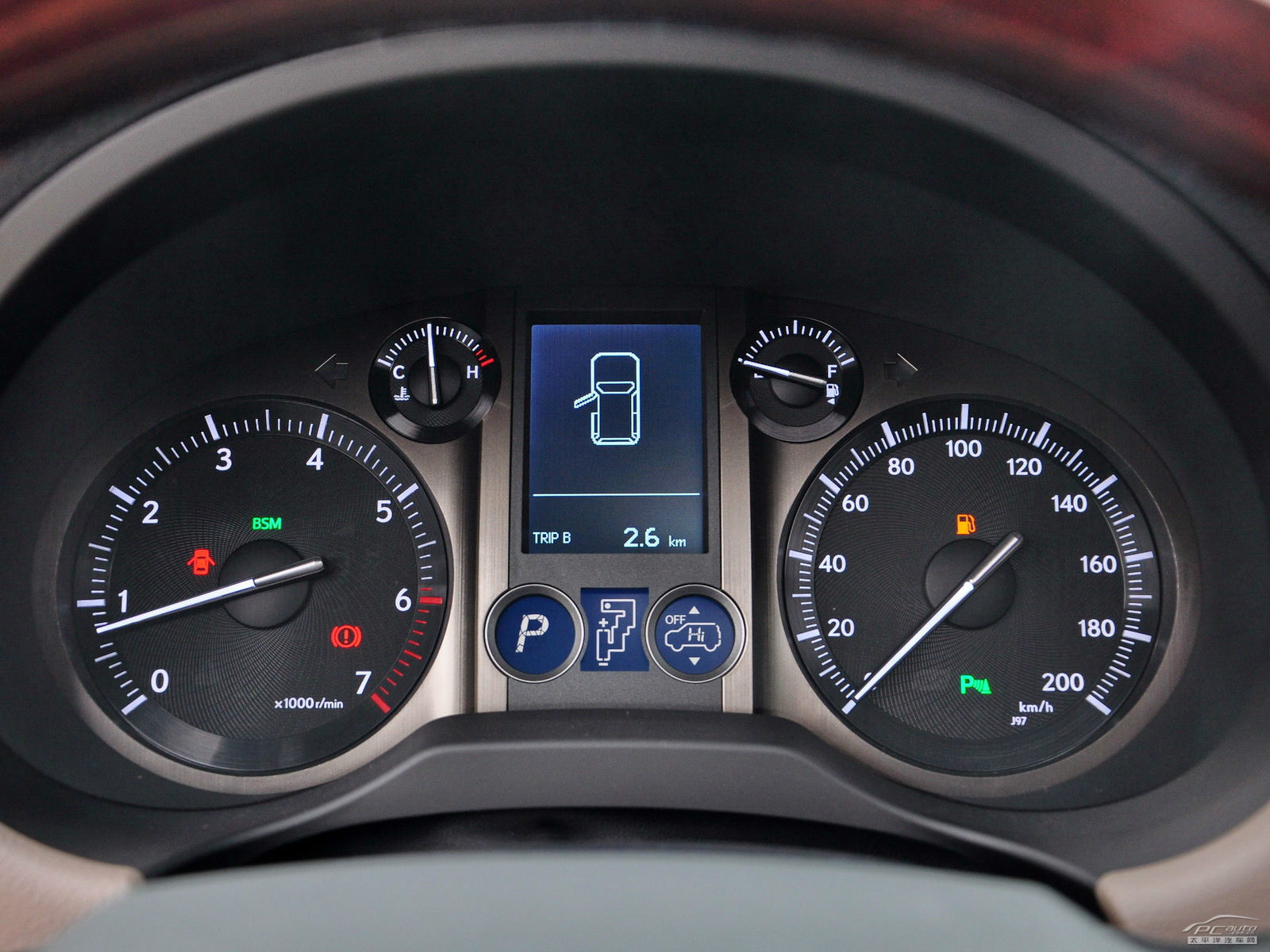 雷克薩斯GX內飾高清大圖