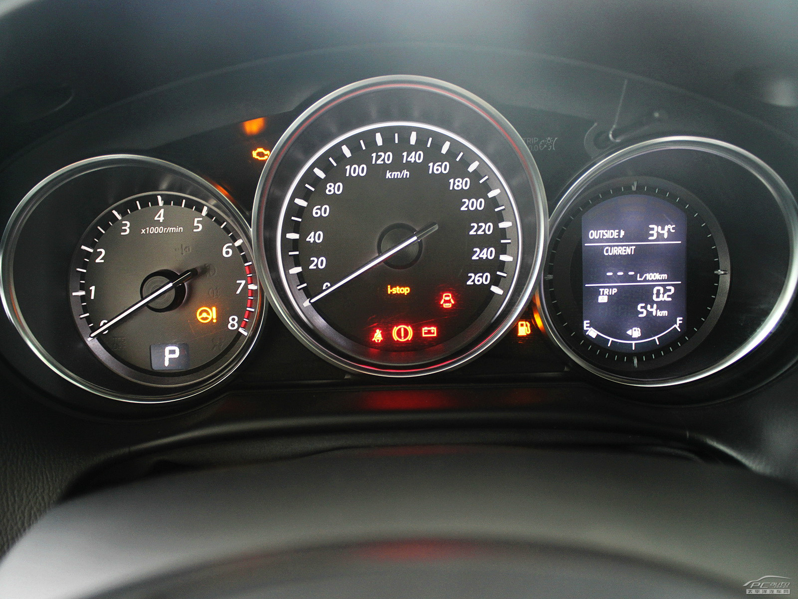 馬自達(dá)CX-5(海外)內(nèi)飾高清大圖