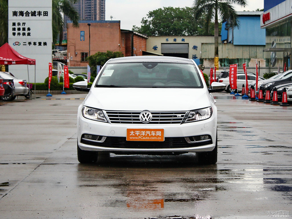 朱鷺白大眾CC整車外觀外觀圖片