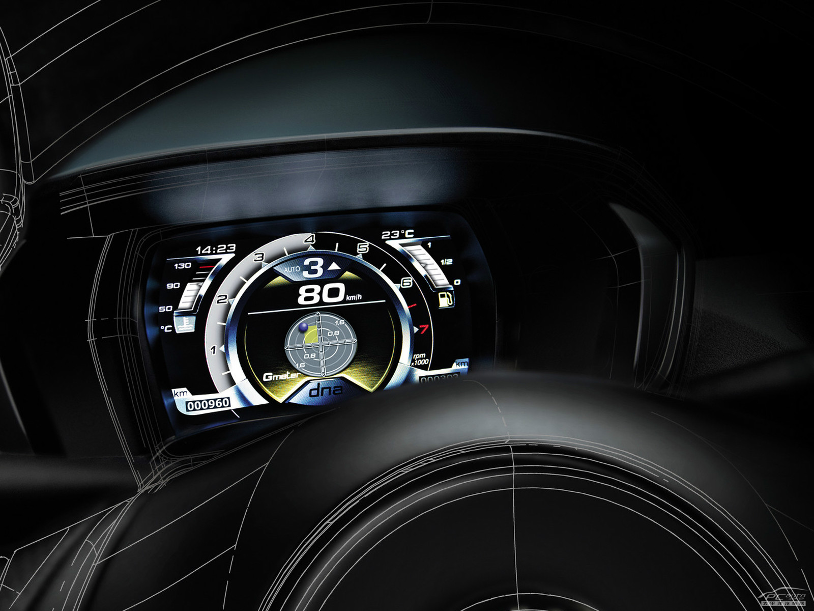 ALFA 4C內(nèi)飾高清大圖