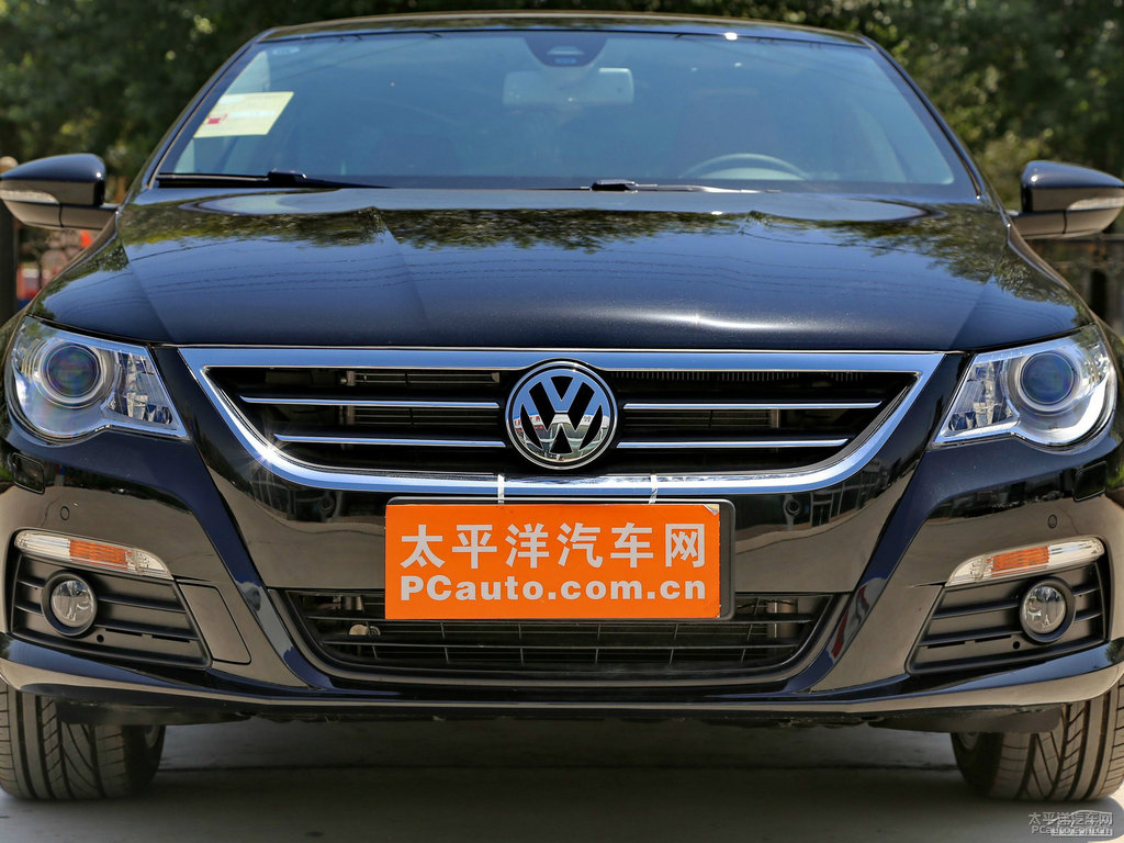 幻影黑大眾CC車(chē)頭外觀圖片