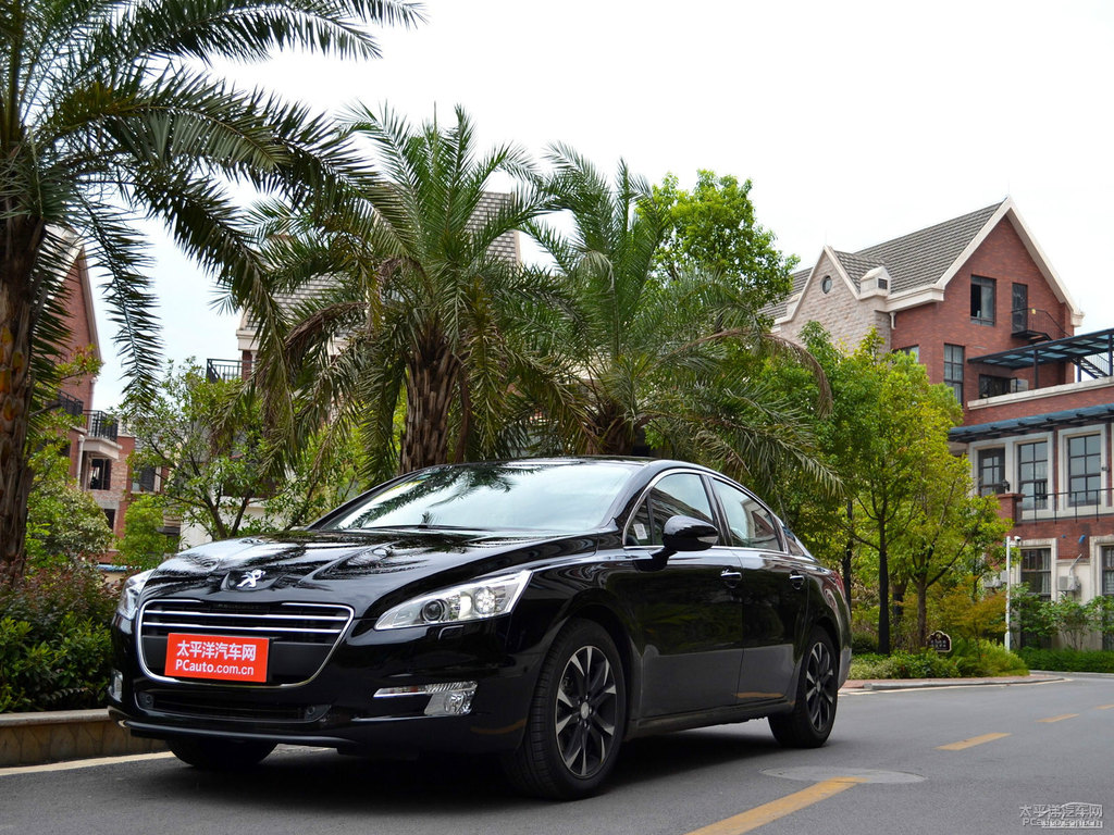 碳晶黑標(biāo)致508整車(chē)外觀外觀圖片