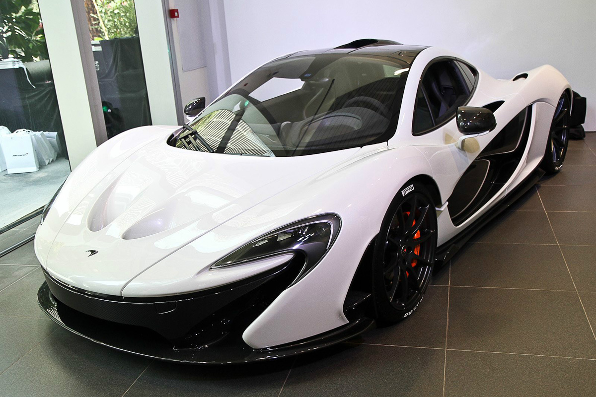邁凱倫P1車展高清大圖