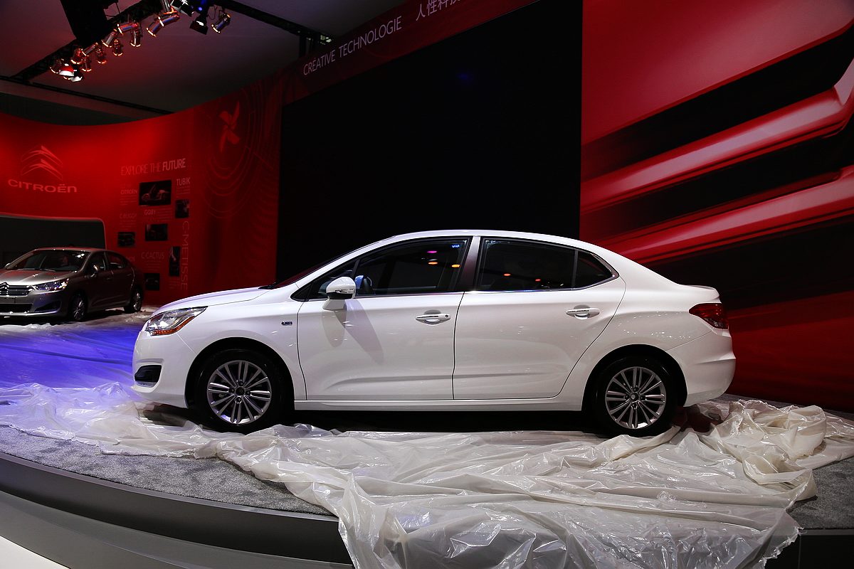 雪鐵龍C4L車展高清大圖