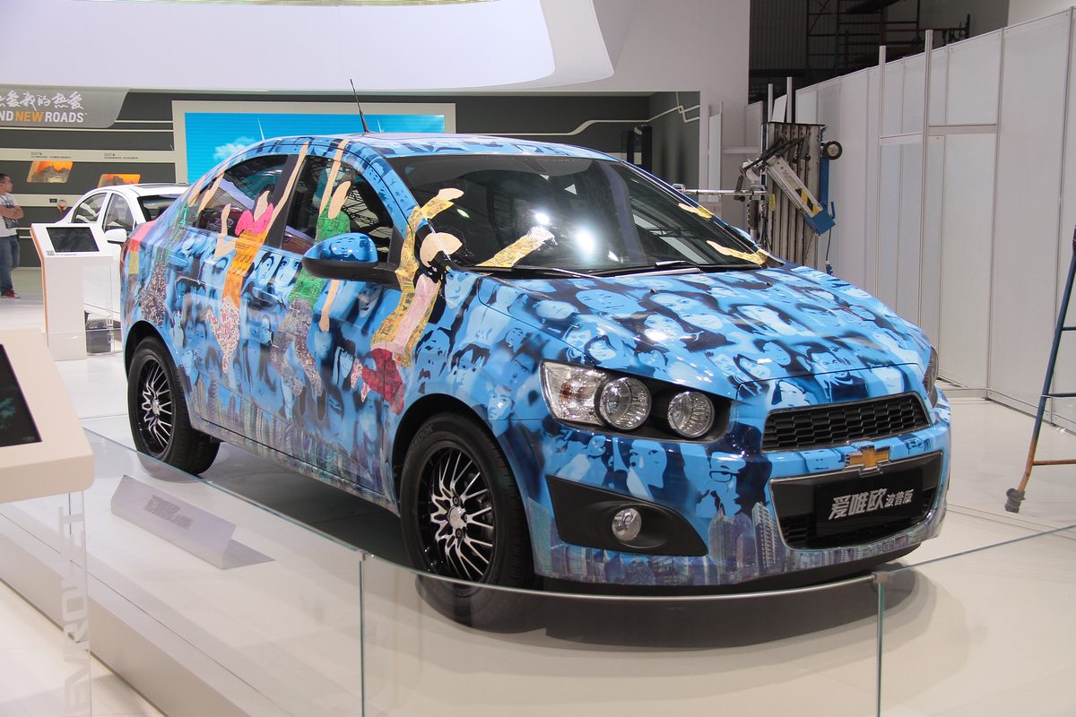 愛唯歐車展高清大圖