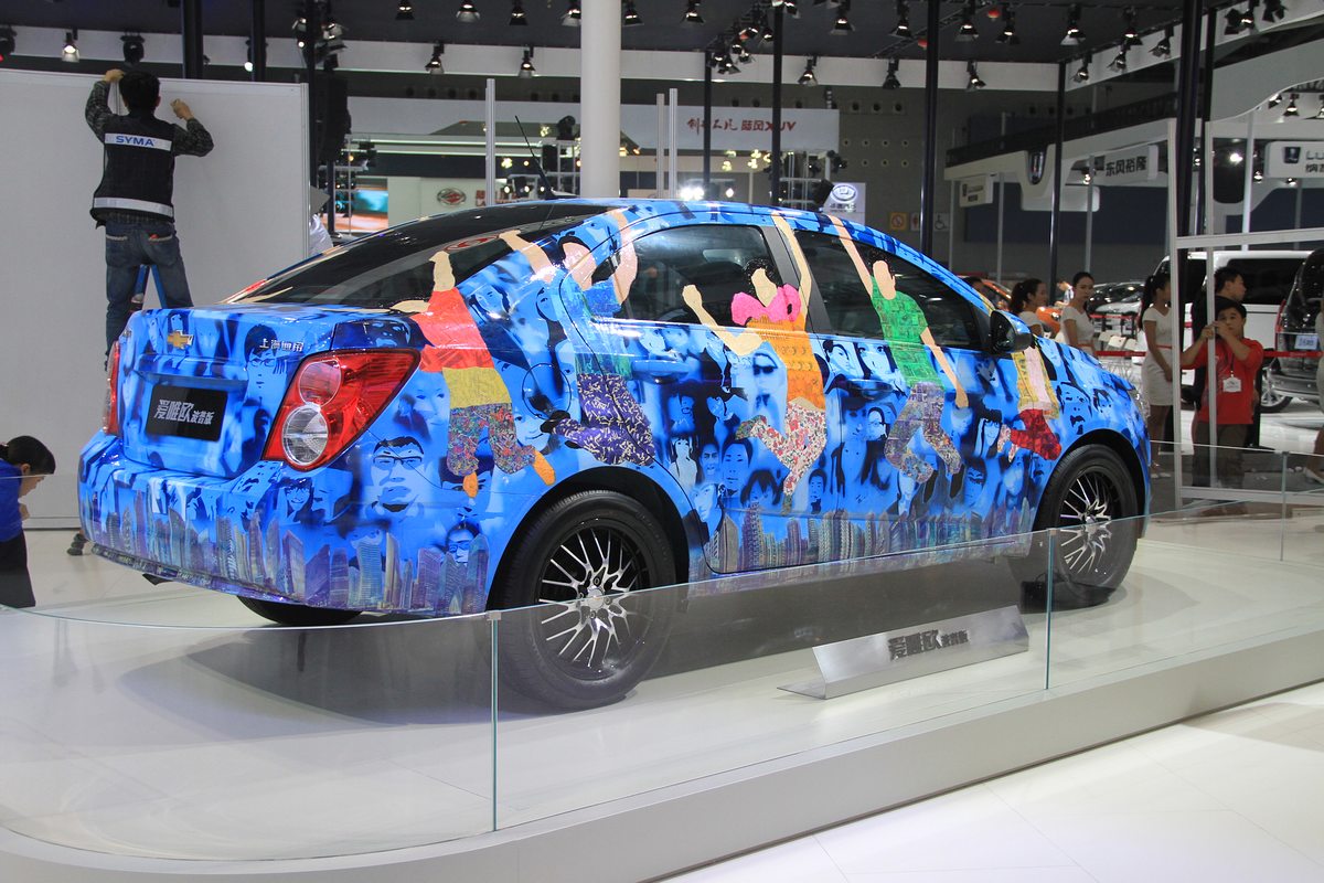 愛唯歐車展高清大圖
