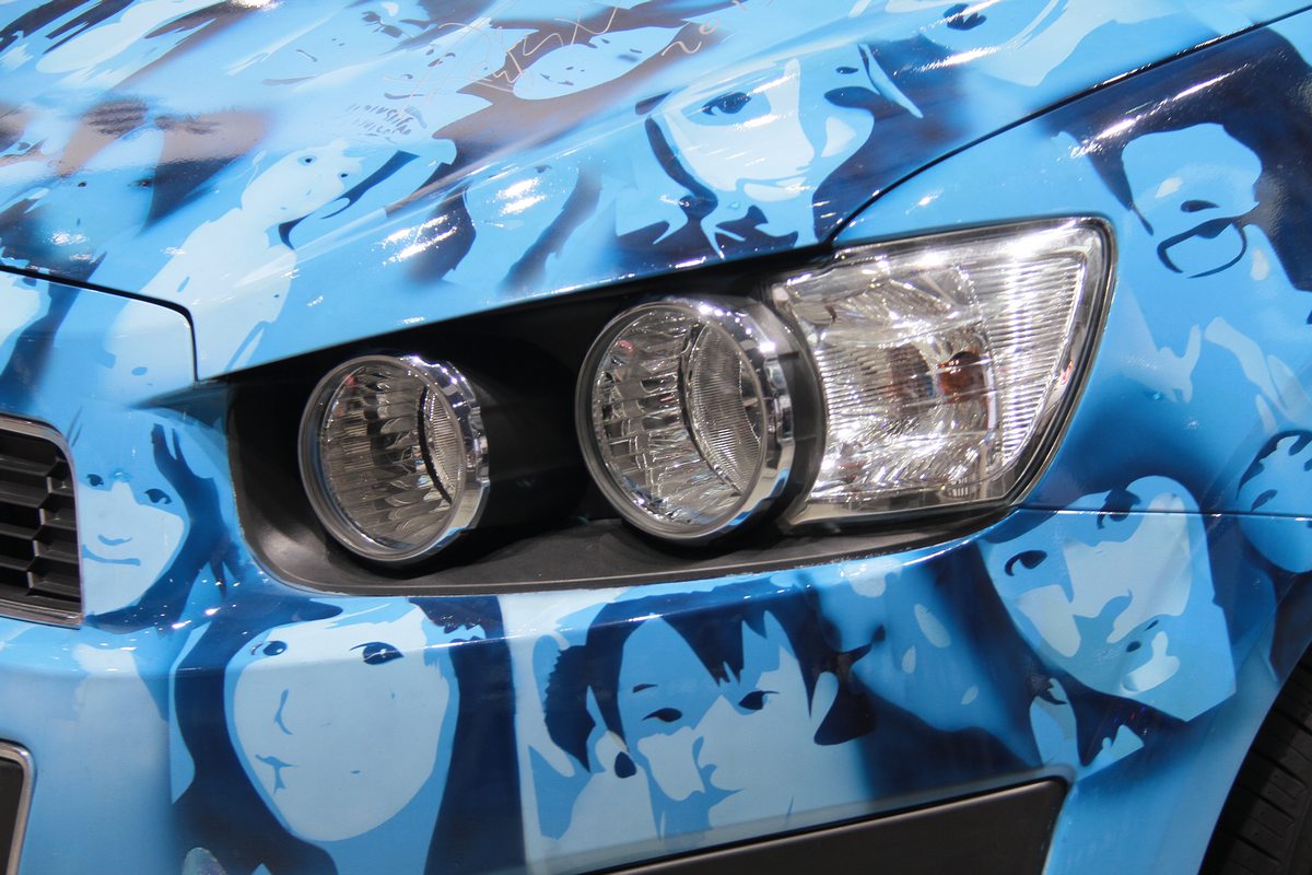 愛唯歐車展高清大圖