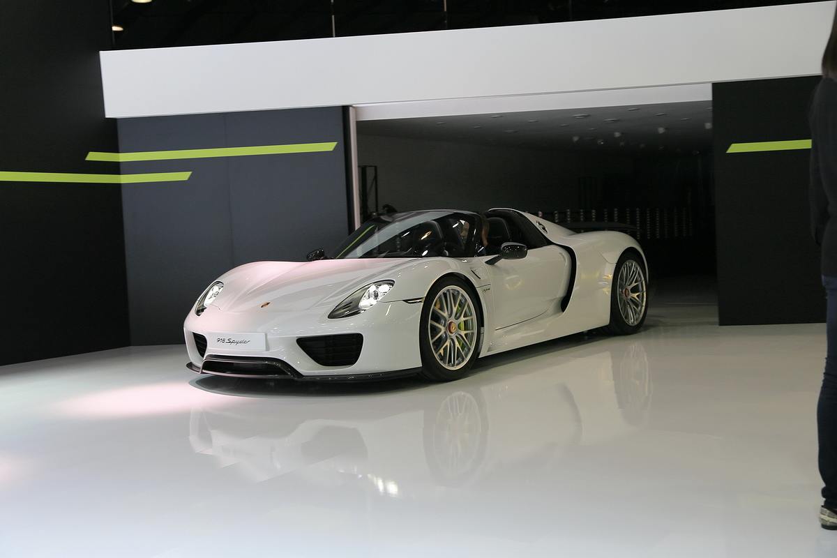 保時捷918車展高清大圖