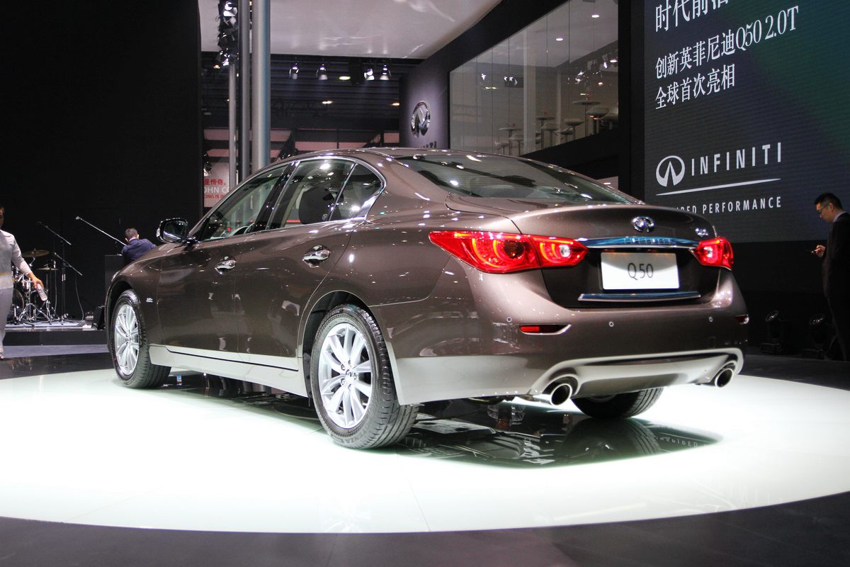 英菲尼迪Q50車展高清大圖