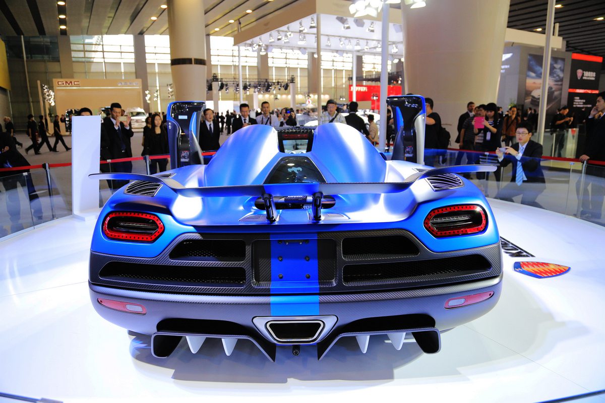科尼賽克Agera車展高清大圖