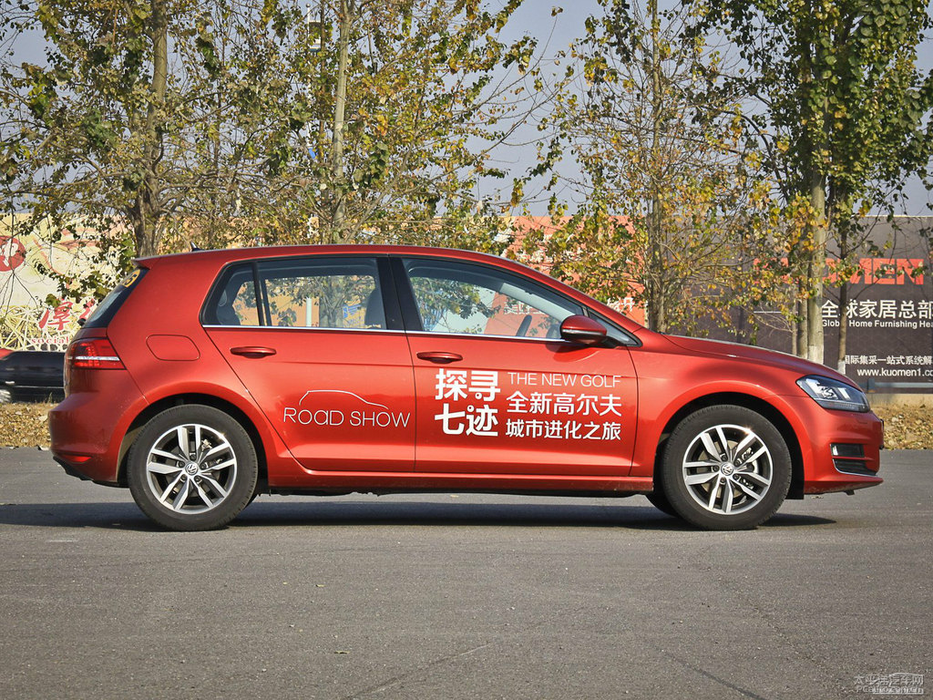 瑪雅紅高爾夫整車外觀外觀圖片