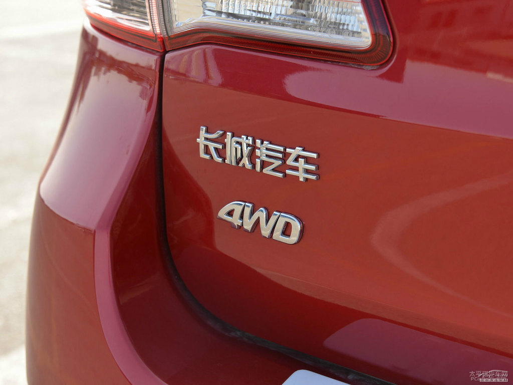中國紅哈弗H6車尾外觀圖片