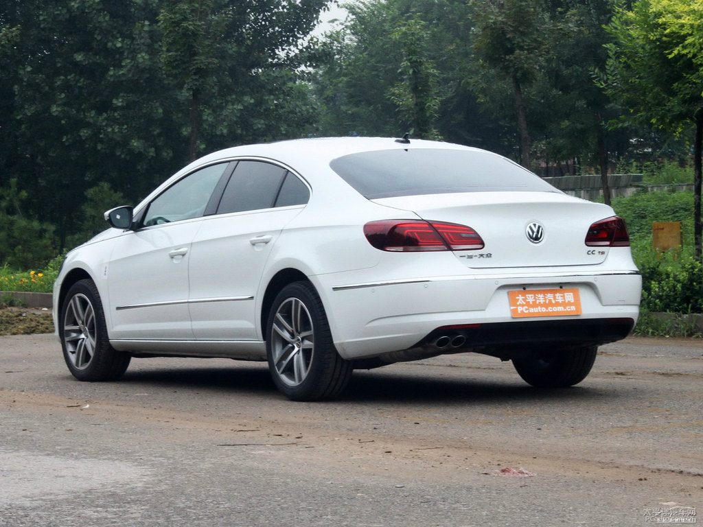 朱鷺白大眾CC整車外觀外觀圖片