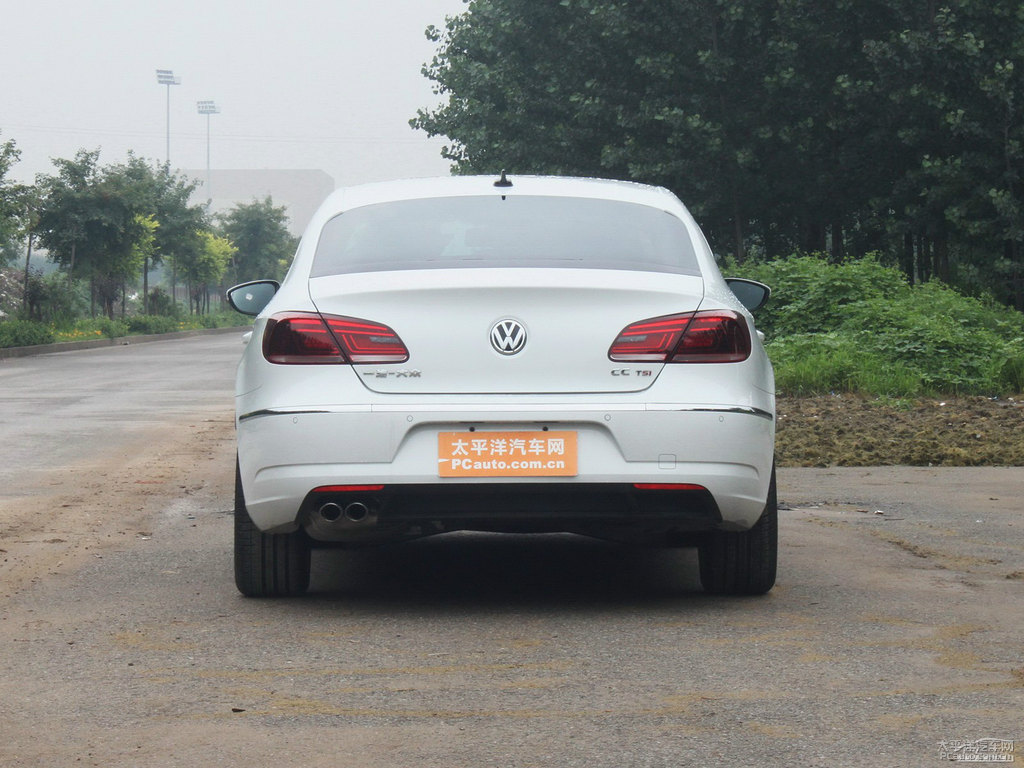 朱鷺白大眾CC整車外觀外觀圖片