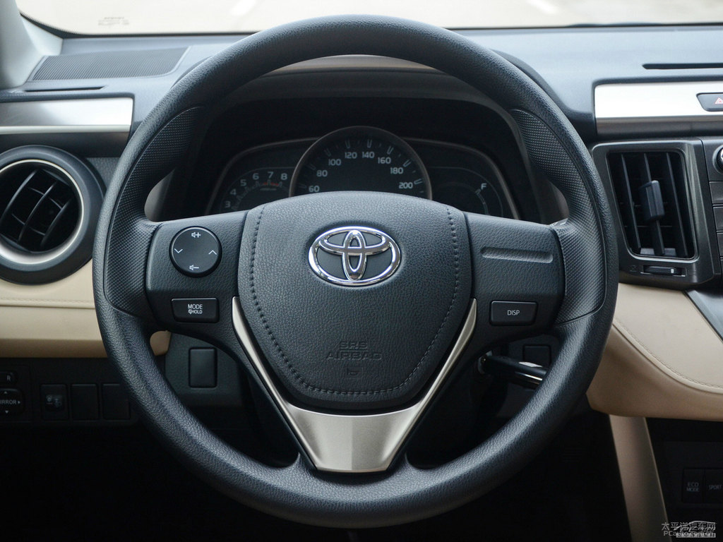 銀色RAV4榮放中控內(nèi)飾圖片