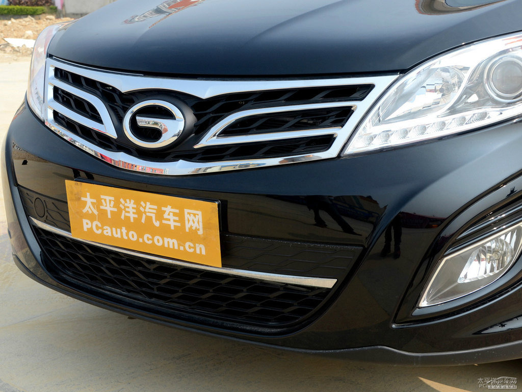 雅典黑傳祺GS5車頭外觀圖片