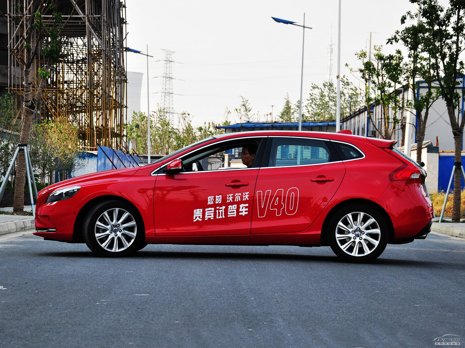 沃爾沃V40外觀高清大圖