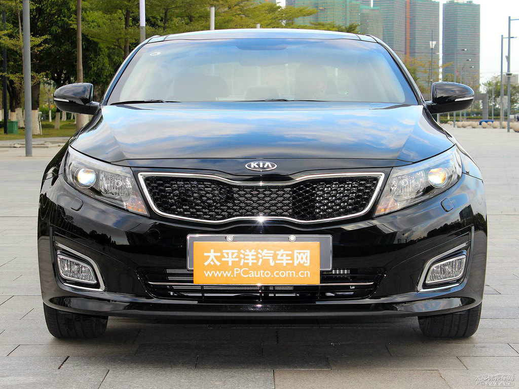 檀木黑起亞K5凱酷整車外觀外觀圖片