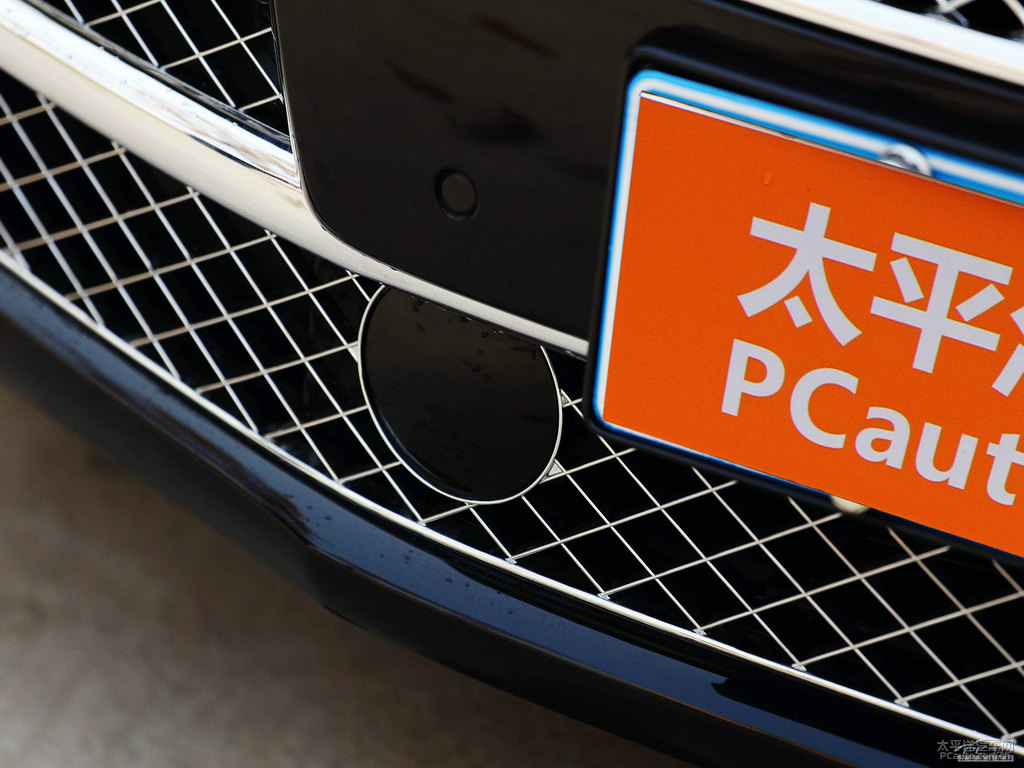 黑色飛馳車頭外觀圖片