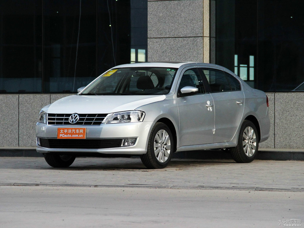 簡(jiǎn)約銀朗逸整車外觀外觀圖片