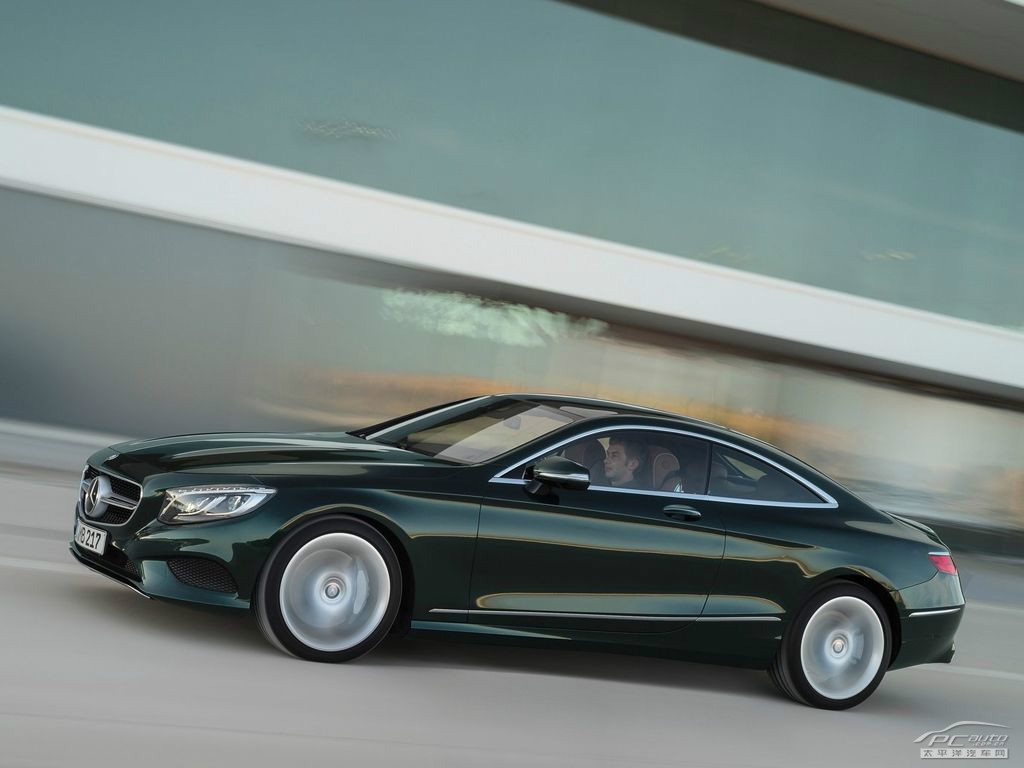 奔馳S級外觀高清大圖