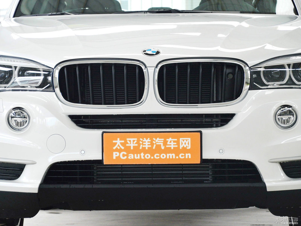 礦石白寶馬X5(進(jìn)口)車頭外觀圖片