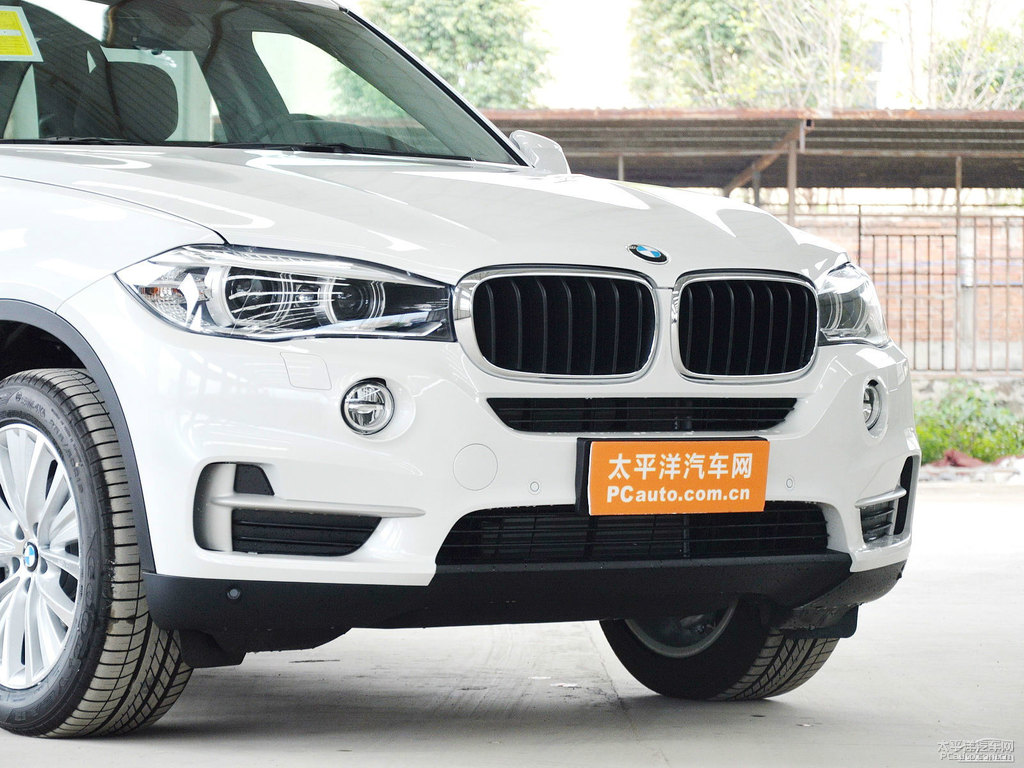 礦石白寶馬X5(進口)車頭外觀圖片